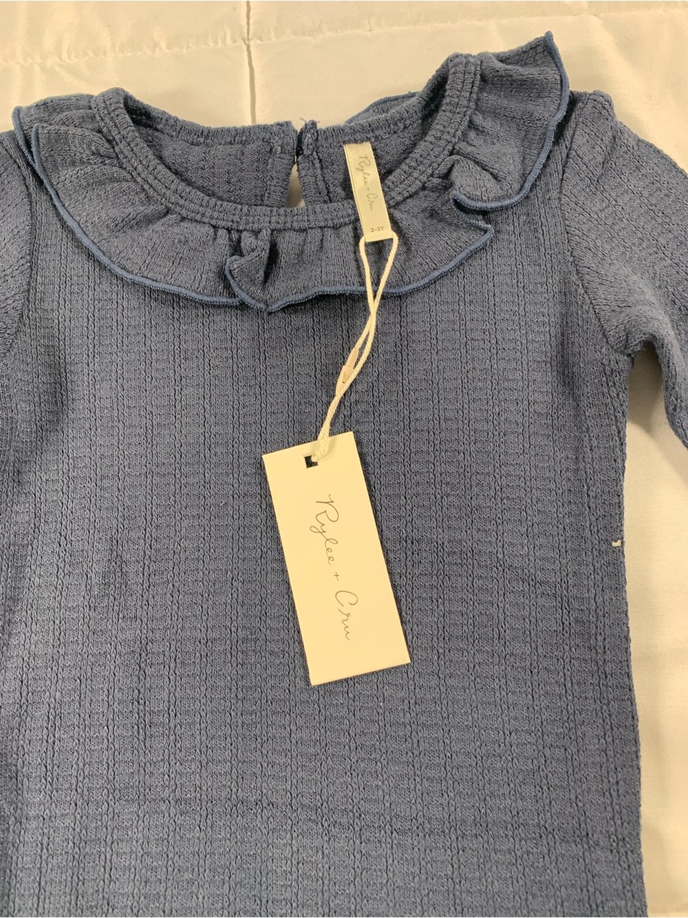 New Rylee + Cru bodysuit size 2-3Y - Picture 2 of 3